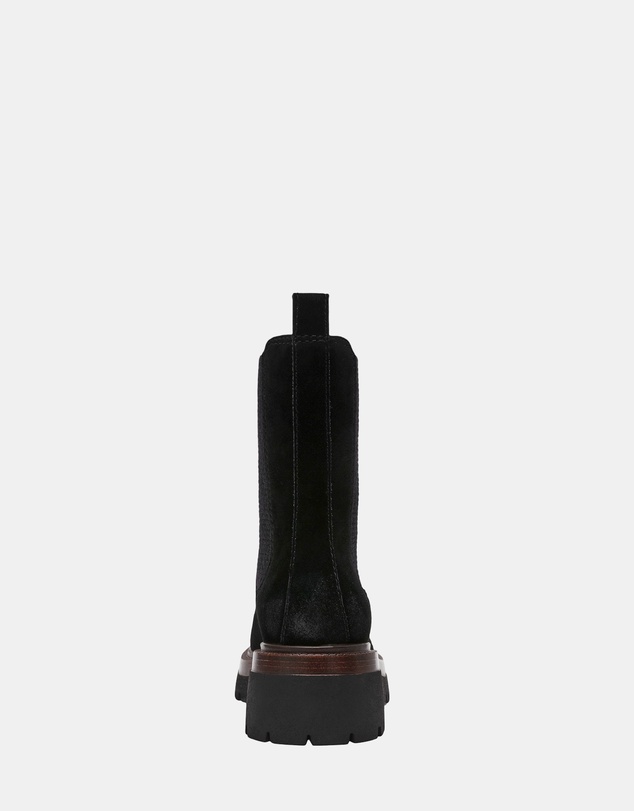 Steve Madden - Blitzen Black Suede Booties