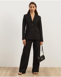 Atmos&Here - Sammie Straight Leg Tailored Pants