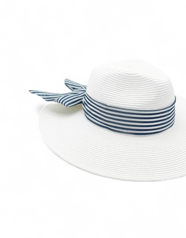 Morgan & Taylor - Archer Short-Back Fedora in White