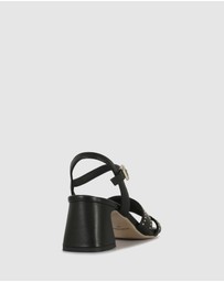 S by Sempre Di - Oriane Block Sandals