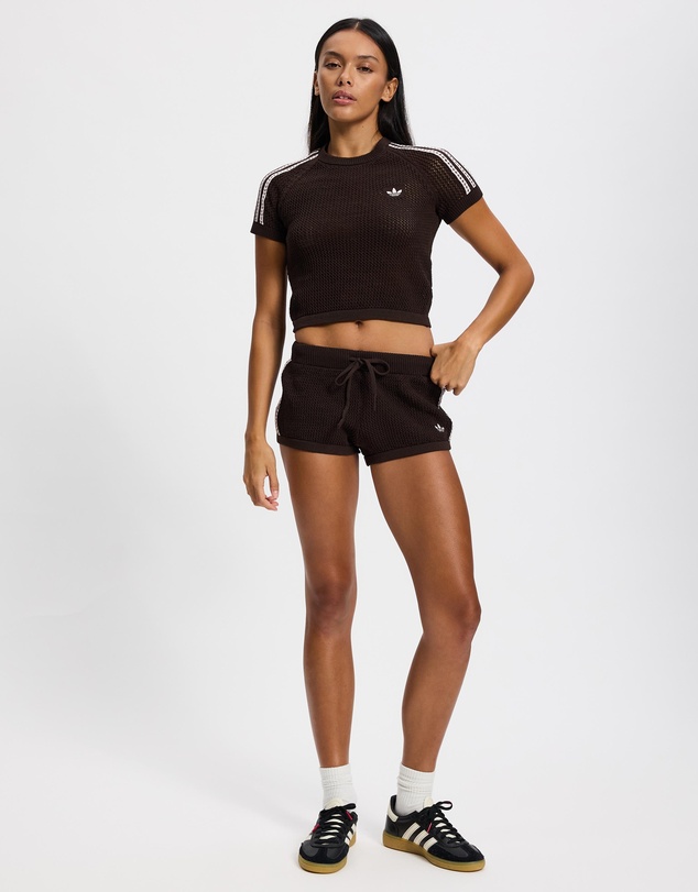 adidas Originals - Knitted Crochet Cali Tee