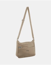 Pierre Cardin - Pierre Cardin Nylon Anti-Theft Cross Body Bag