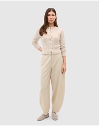 Seed Heritage - Alpaca Blend Fitted Cardigan