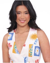 Petal & Pup - Amicia Wrap Top - Tulip Stamp