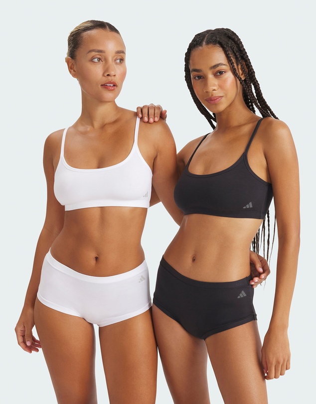 adidas Sportswear - 2 Pack Active Modal Comfort Shorty Brief Underwear