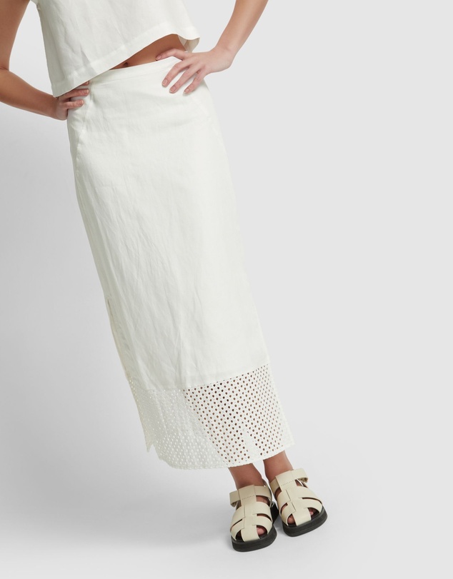 Oxford - Mia Lace Skirt