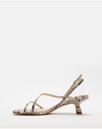 AERE - Leather Slingback Heels