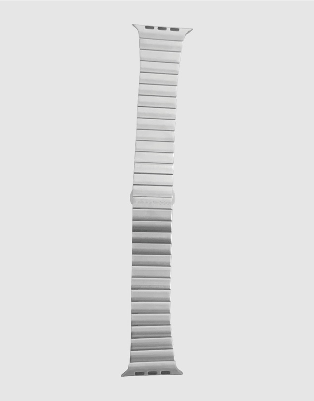 Ted Baker - Silver Stainless Steel Silver-Tone Bracelet Apple Watch Strap 42/44mm