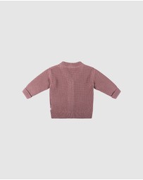 Kynd Baby - Knit Cardigan in Dusty Lilac