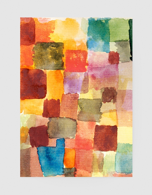 Inka Arthouse - Watercolour Abstract by Paul Klee Art Print