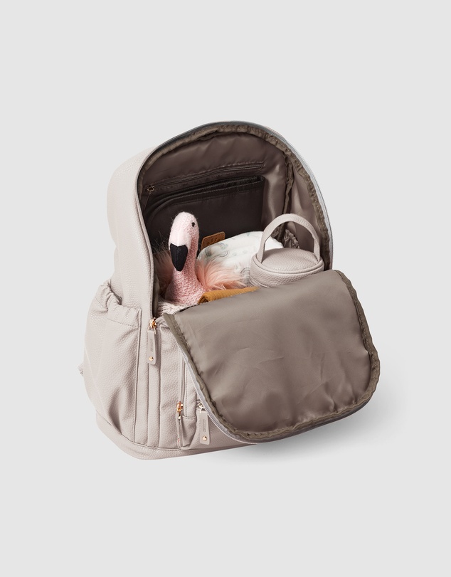 Pretty Brave - CHLOE BACKPACK Stone Pebbled