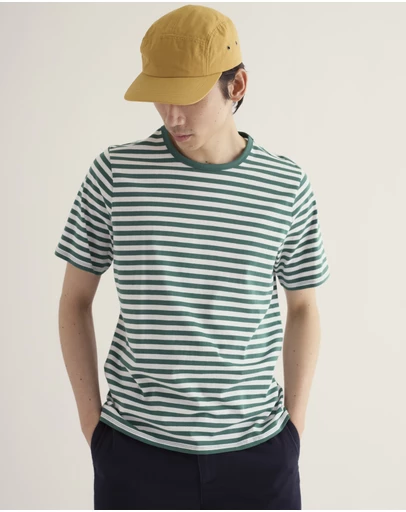 Seasalt - Men's Seven Seas Sailor Tee in GOTS-Certified Organic Cotton