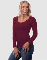 B Free Intimate Apparel - Bamboo Long Sleeve Top