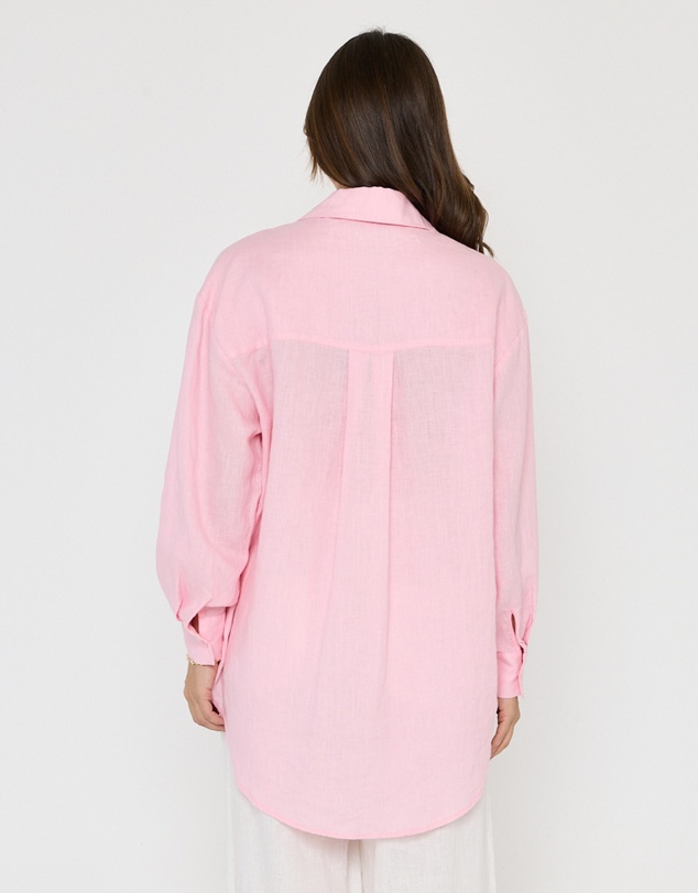 ALEXANDRA - Dune Shirt Light Pink
