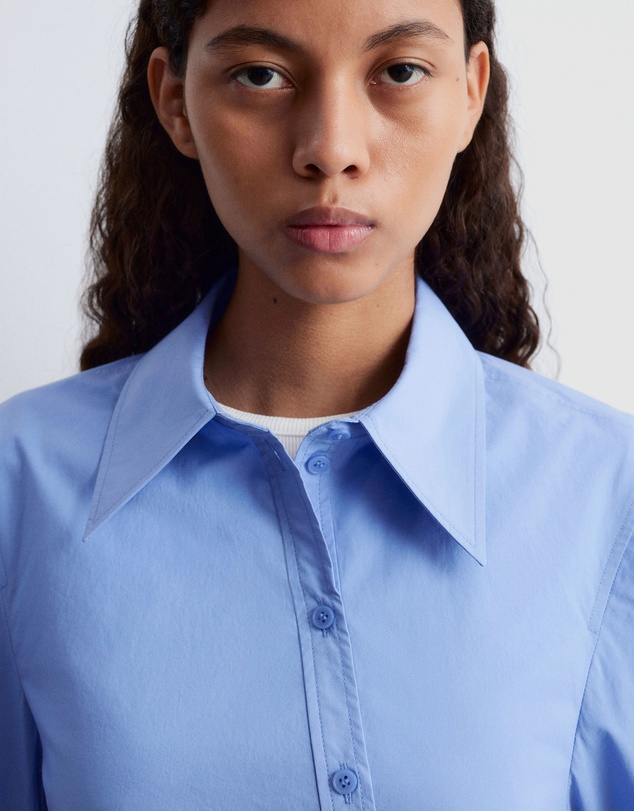 & Other Stories - Asymmetrical Cotton Shirt