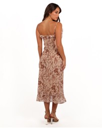 Petal & Pup - Grace Midi Dress - Wild Orchid