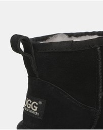 EVERAU - Australian Shepherd Ugg Noel Kids Mini Cow Suede Upper UGG Boots