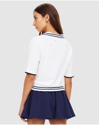 The Upside - Archie Collared Knit Polo