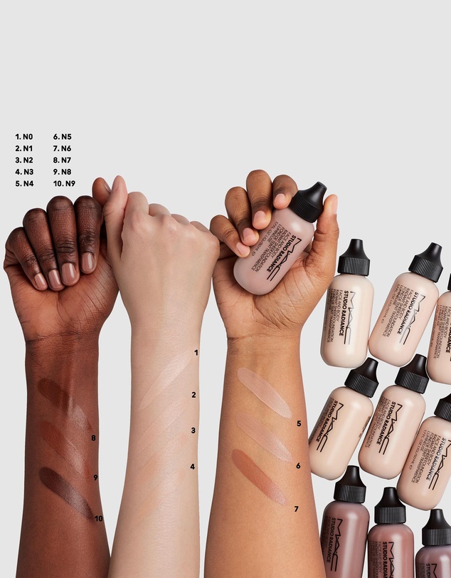 MAC - Studio Radiance Face and Body Radiant Sheer Foundation - N4 50ml