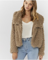 Everly Collective - She's With Me Teddy Jacket