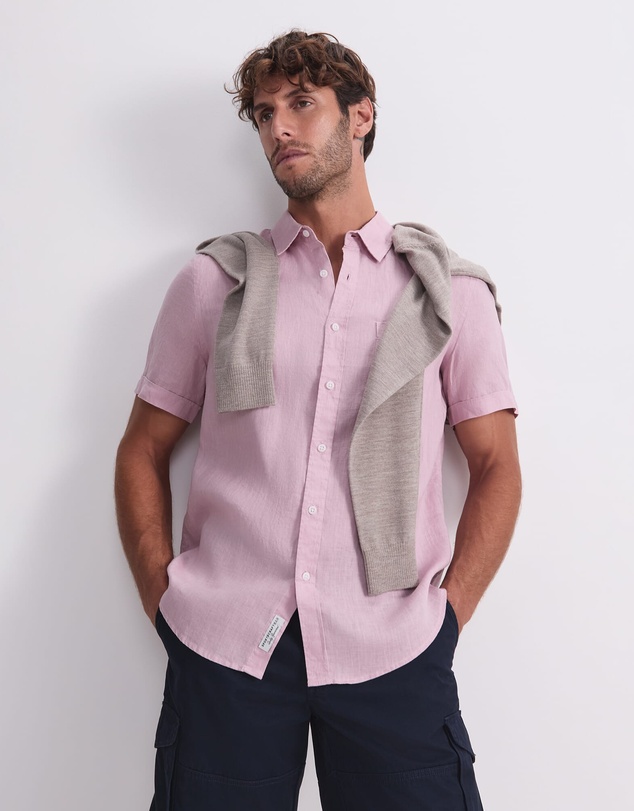 Sportscraft - Short Sleeve Linen Shirt