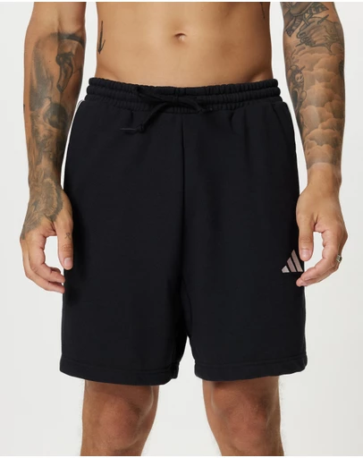 adidas Sportswear - Essential 3-Stripes French Terry Shorts