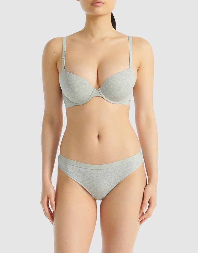 adidas Sportswear - Active Essentials Wired Cotton T-Shirt Push Up Bra