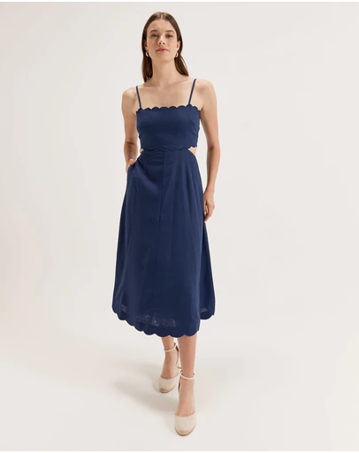 Review - Gigi Scalloped Dress