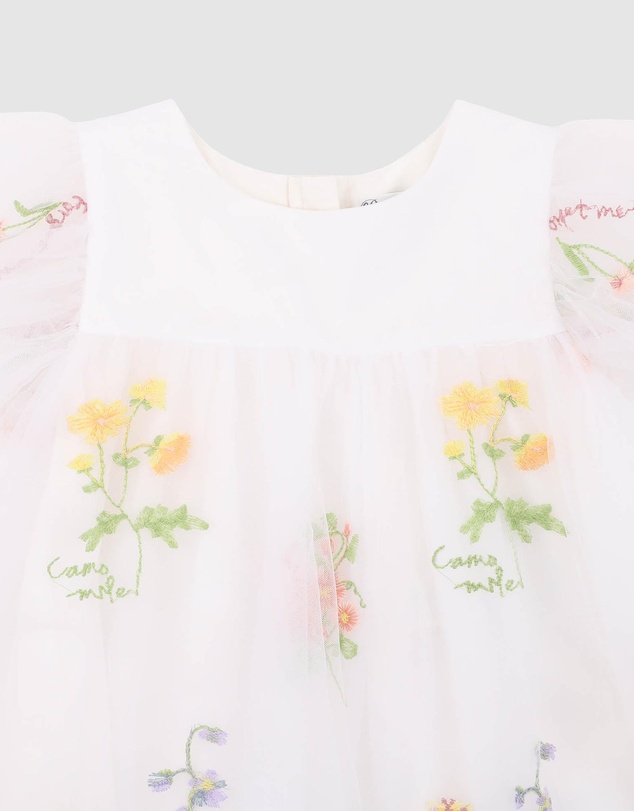 Bebe by Minihaha - Alana Floral Embroidered Dress - Kids