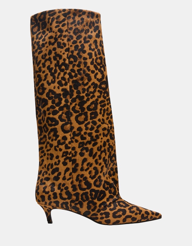 Steve Madden - Luca-L Leopard Heeled Boots