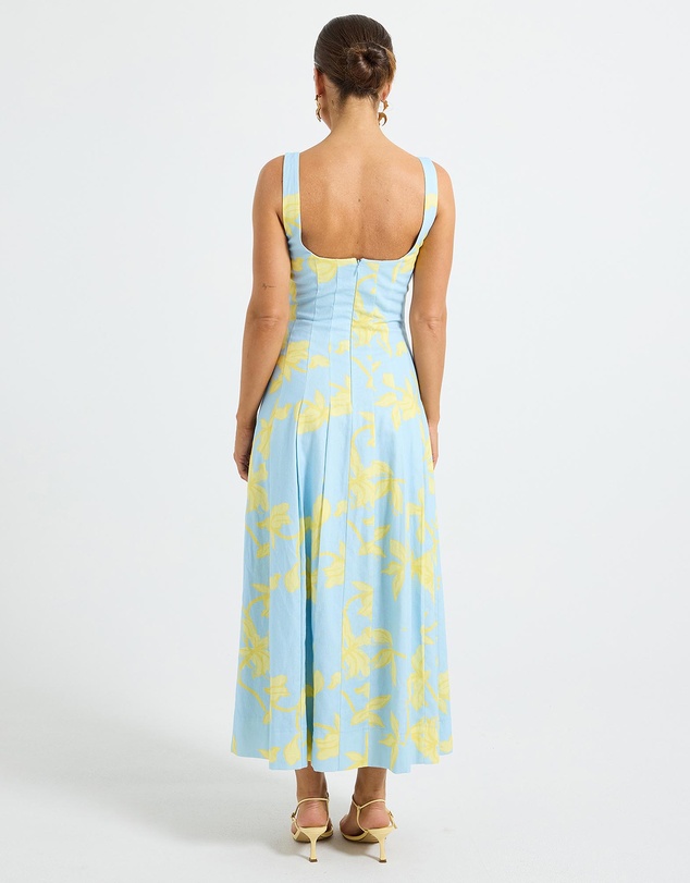 Pasduchas - Soleil Panelled Midi Dress