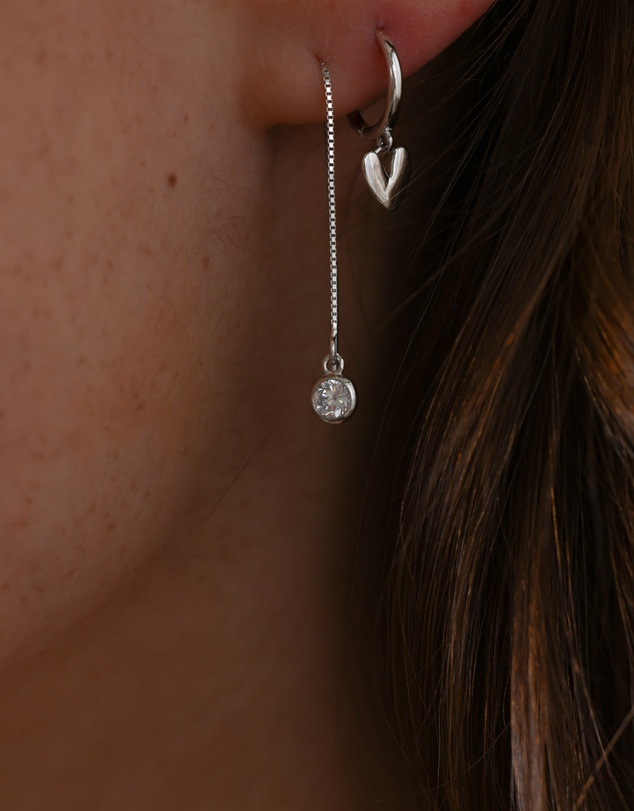Pastiche - Silver Elise Earrings