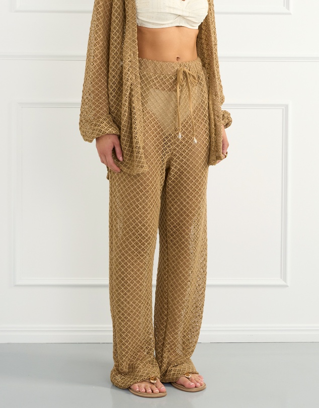 Aqua Blu Australia - Beige Resort Pants