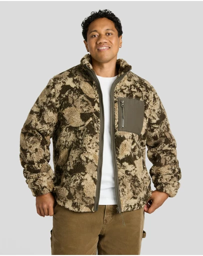 Johnny Bigg - Teddy Sherpa Zip Thru Jacket
