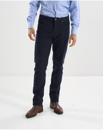 3 Wise Men - 3 Wise Men Ruxton Moleskin Trouser - Navy