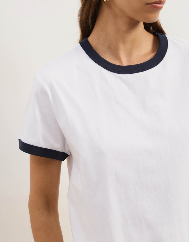 Atmos&Here - Short Sleeve Ringer T-Shirt