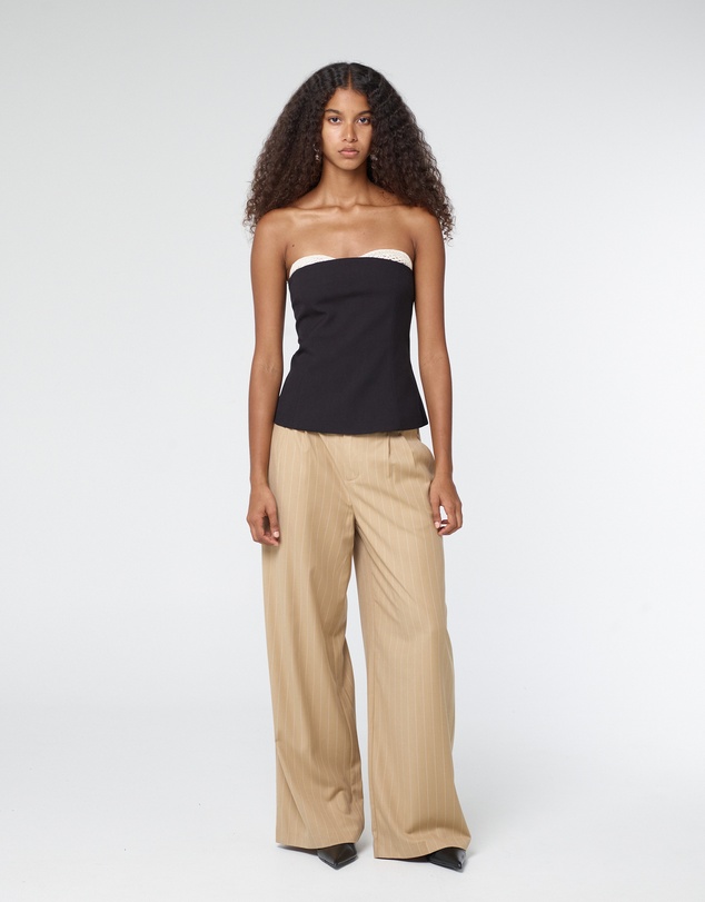 Third Form - Sable Strapless Bodice 