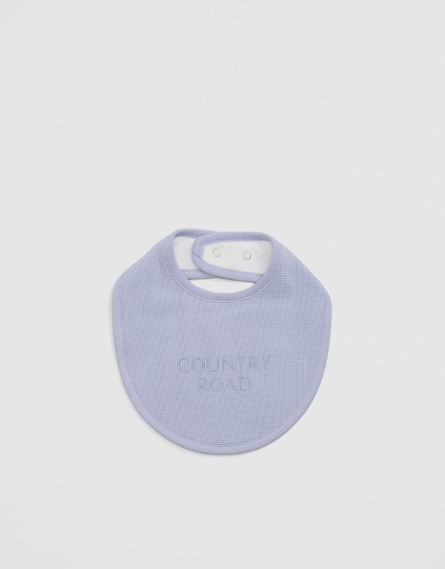 Country Road - Organically Grown Cotton Waffle Bib
