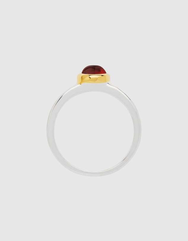 Najo - Solace 2-Tone Garnet Ring
