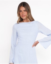 Petal & Pup - Cynthia Mini Dress - Periwinkle