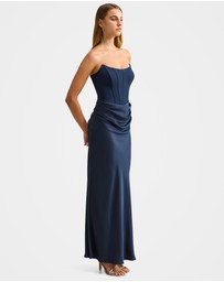Forever New - Isra Drape Strapless Maxi Dress