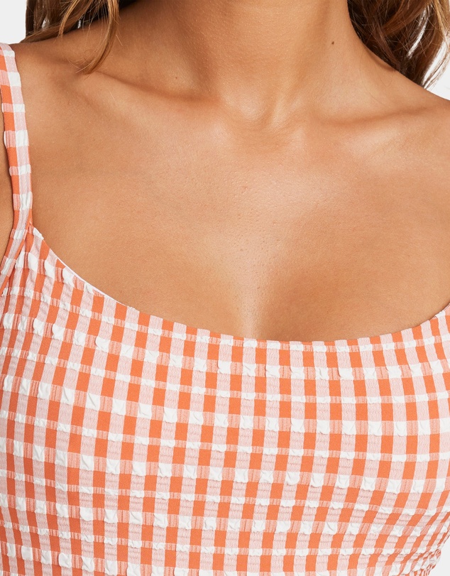 Billabong - Womens Wave Check Mia One Piece Swimsuit