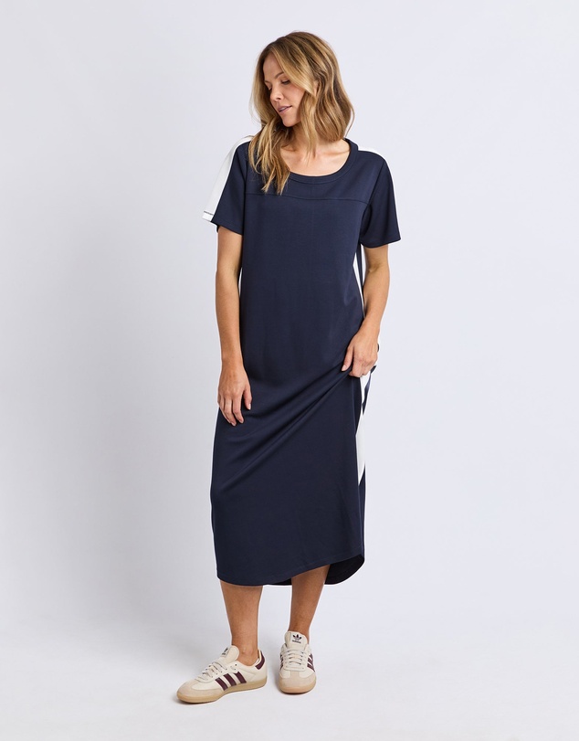 Foxwood - Chicago Dress Navy/White