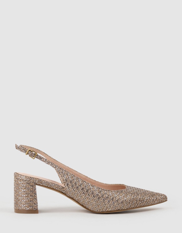Edward Meller - BARI55 Block Heel Slingback Pump