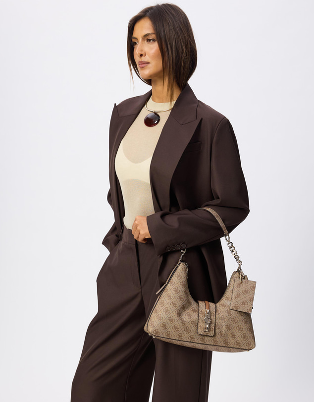 GUESS - Yvonne Logo Hobo Bag