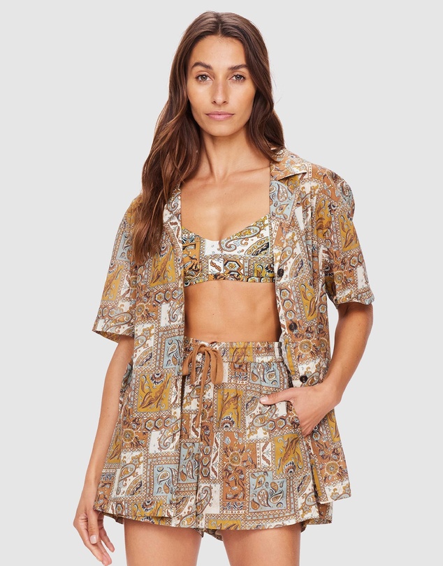 The Upside - Vadella Andie Paisley Shirt