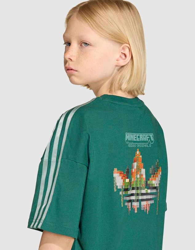 adidas Originals - adidas x Minecraft Loose Batwing Tee - Kids-Teens