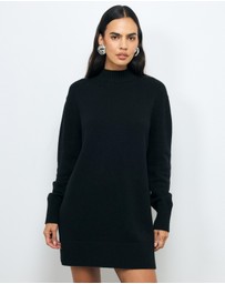 AERE - Elora Wool Blend Knit Dress