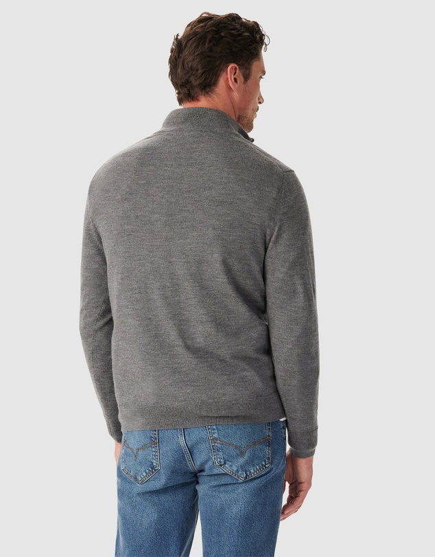 R.M.Williams - Ernest 1/4 Zip Merino Knit