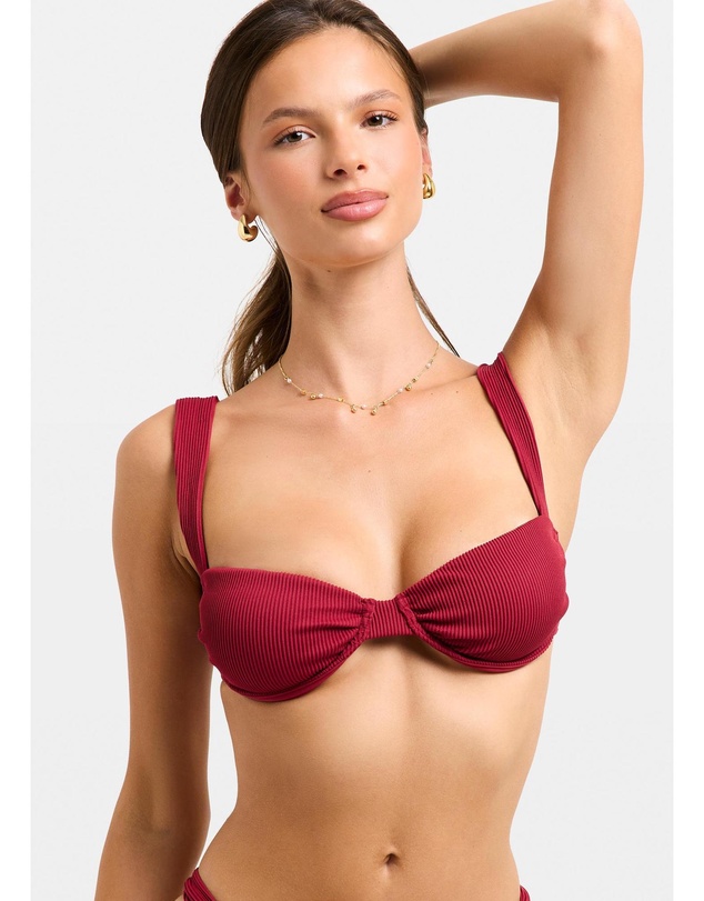 Subtitled - Rib Thick Strap Underwire
